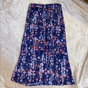 Maurices Plus printed maxi skirt